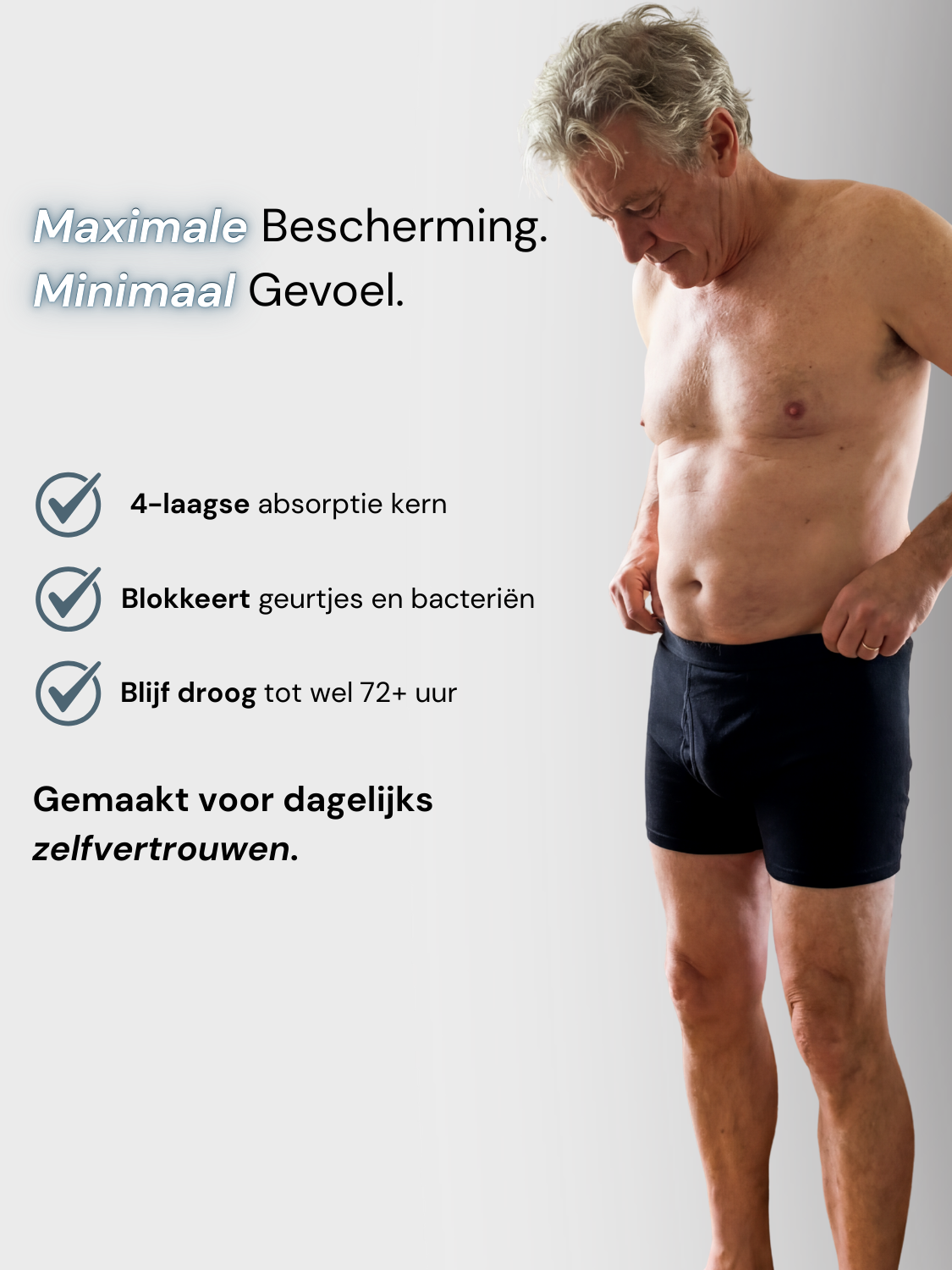MANGUARD Lekvrije Boxers (Zwart)