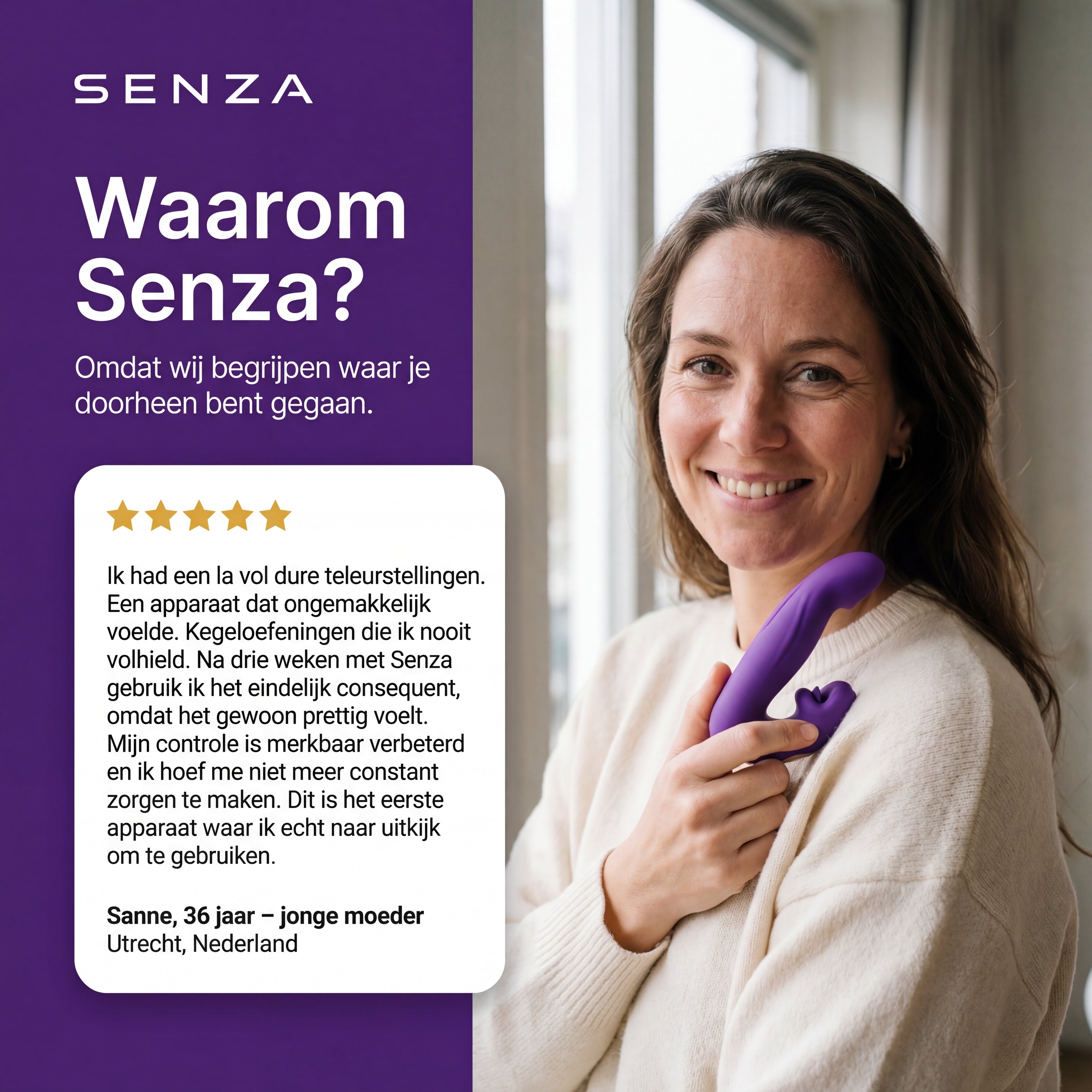 Senza™ 4-in-1 Bekkenbodem Activator